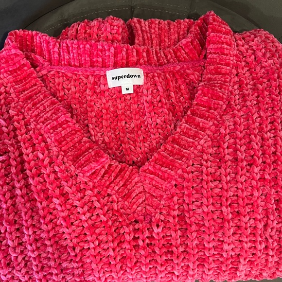 Superdown // Revolve Distressed Sweater NWT - Picture 6 of 8